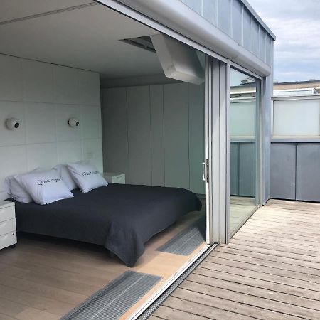 Appartamento Penthouse Sea-Loft Blankenberge, Uniek Zeezicht, Luxeloft Met 40M2 Terras! Esterno foto