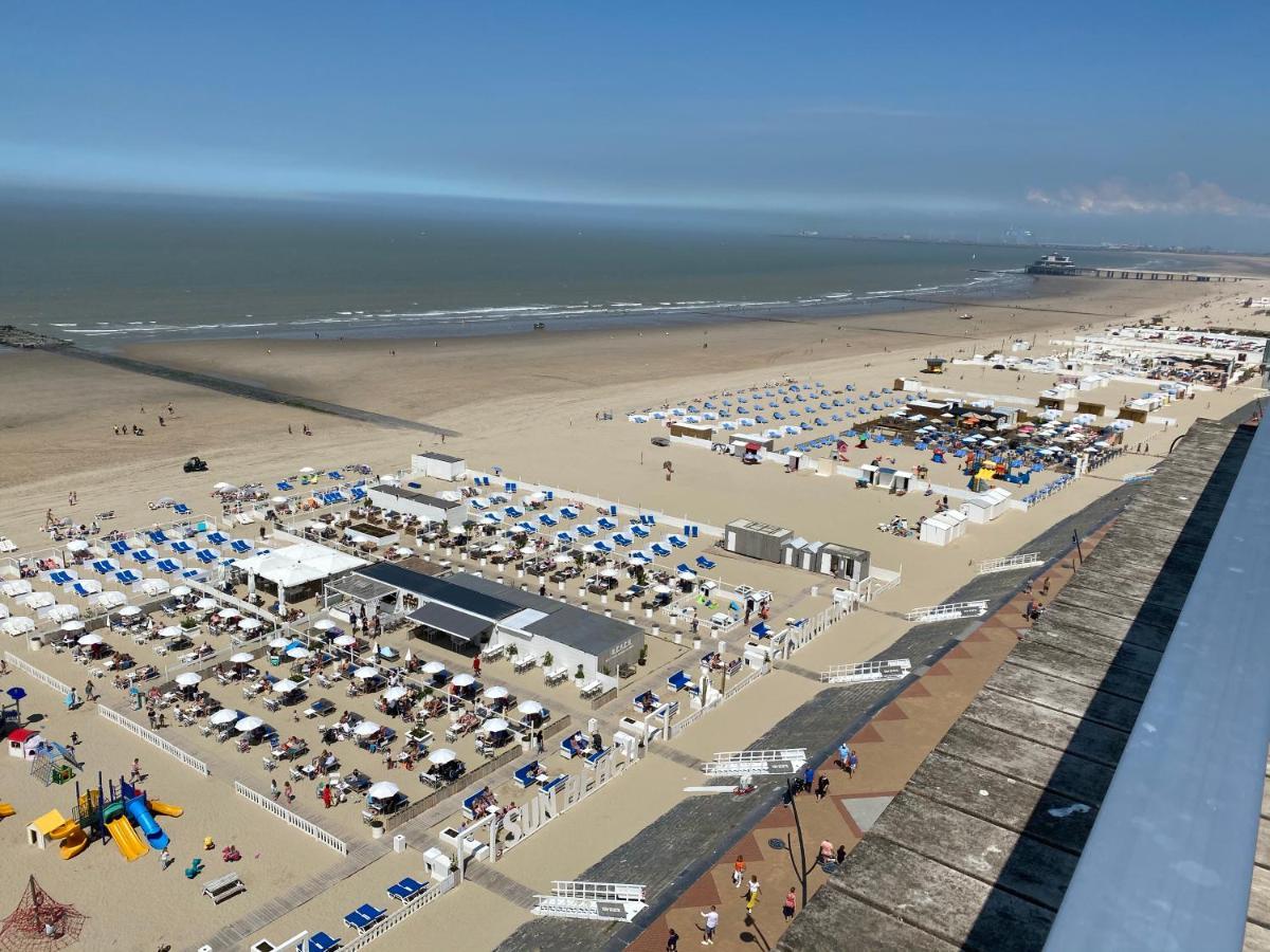 Appartamento Penthouse Sea-Loft Blankenberge, Uniek Zeezicht, Luxeloft Met 40M2 Terras! Esterno foto