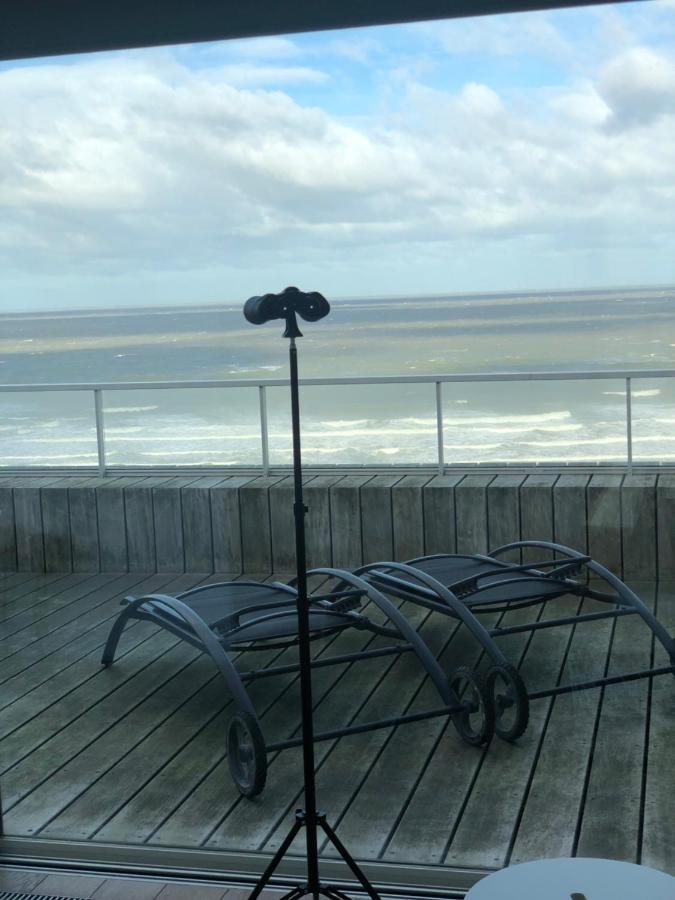 Appartamento Penthouse Sea-Loft Blankenberge, Uniek Zeezicht, Luxeloft Met 40M2 Terras! Esterno foto